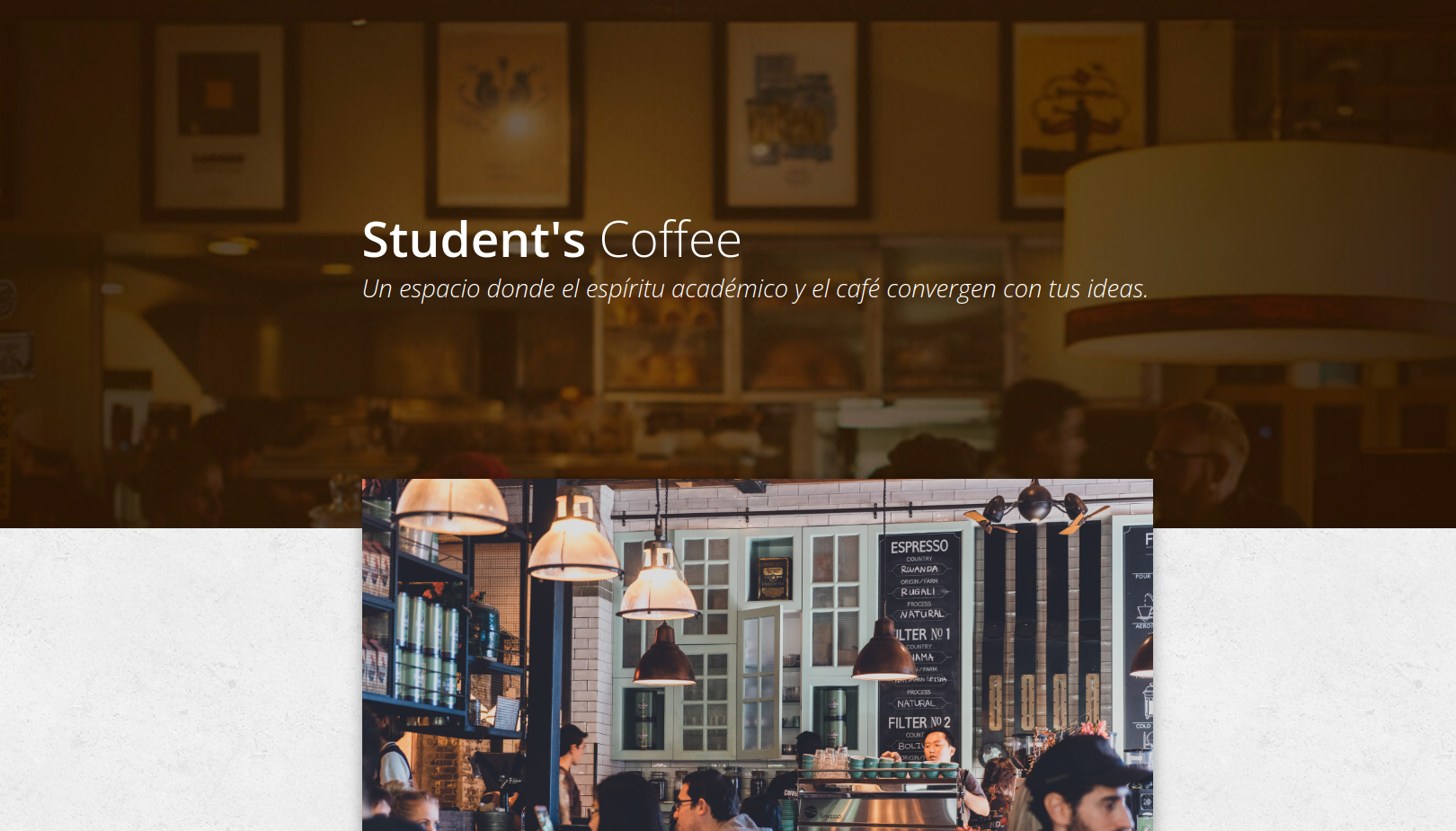 Students Coffee